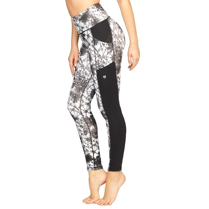 Women's Colosseum Stone Path High-waisted Ankle Leggings, Size: Xl, Med Grey