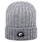 Adult Top Of The World Georgia Bulldogs Two Below Beanie, Med Grey