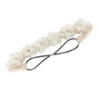 Girls 4-16 Lace Flower Headwrap, White