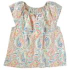 Girls 4-12 Oshkosh B'gosh&reg; Paisley Flutter Top, Size: 4, Ovrfl Oth