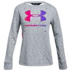Girls 7-16 Under Armour Finale Long Sleeve Tee, Size: Xl, Med Grey
