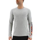 Men's Adidas Outdoor Climaliteterrex Logo Performance Tee, Size: Large, Grey