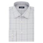 Men's Chaps Slim-fit No-iron Stretch-collar Dress Shirt, Size: 16-32/33, Grey Other