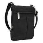 Travelon Anti-theft Classic Slim Mini Crossbody Bag, Women's, Black