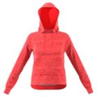 Women's Adidas Sport2street Hoodie, Size: Xl, Med Red