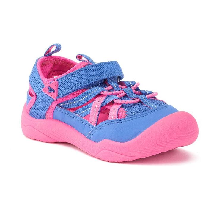 Oshkosh B'gosh&reg; Toddler Girls' Bump-toe Sandals, Girl's, Size: 8 T, Blue