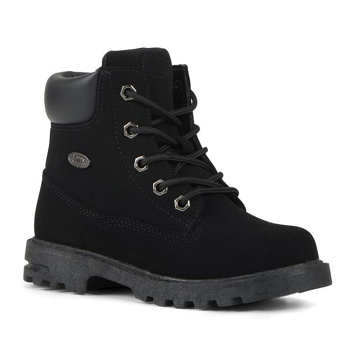 Lugz Empire Hi Preschool Kids' Water-resistant Boots, Kids Unisex, Size: 3, Black