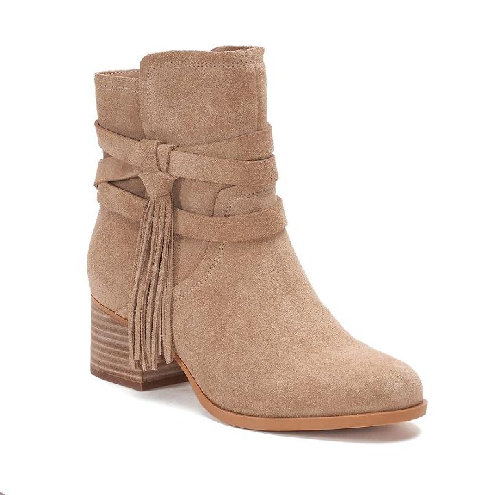 Koolaburra By Ugg Kenz Women's Ankle Boots, Size: Medium (7.5), Lt Brown