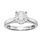 Diamond Engagement Ring In 14k White Gold (1 Carat T.w.), Women's, Size: 8