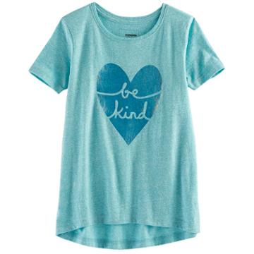 Girls 4-16 Kohl's Cares&reg; Sonoma Goods For Life&trade; Communitees Graphic Tee, Size: Large, Dark Blue