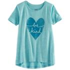 Girls 4-16 Kohl's Cares&reg; Sonoma Goods For Life&trade; Communitees Graphic Tee, Size: Large, Dark Blue