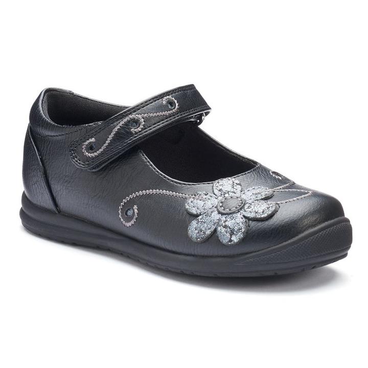 Rachel Shoes Alisia Toddler Girls' Mary Jane Shoes, Girl's, Size: 6 T, Grey (charcoal)