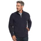 Men's Croft & Barrow&reg; Arctic Fleece Zip-front Jacket, Size: Large, Blue