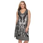 Plus Size World Unity Wrap Overlay Dress, Women's, Size: 2xl, Oxford
