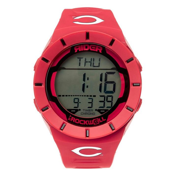 Men's Rockwell Cincinnati Reds Coliseum Digital Watch, Red
