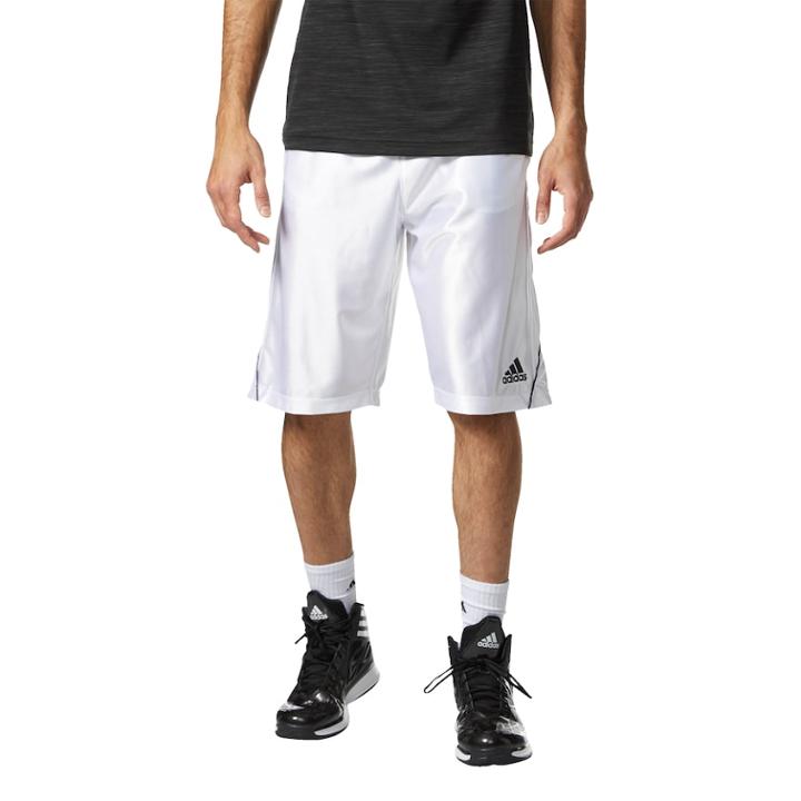 Men's Adidas Dazzle Shorts, Size: Large, White