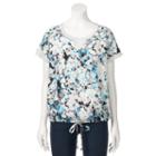 Women's Juicy Couture Drawstring Tee, Size: Medium, Ovrfl Oth