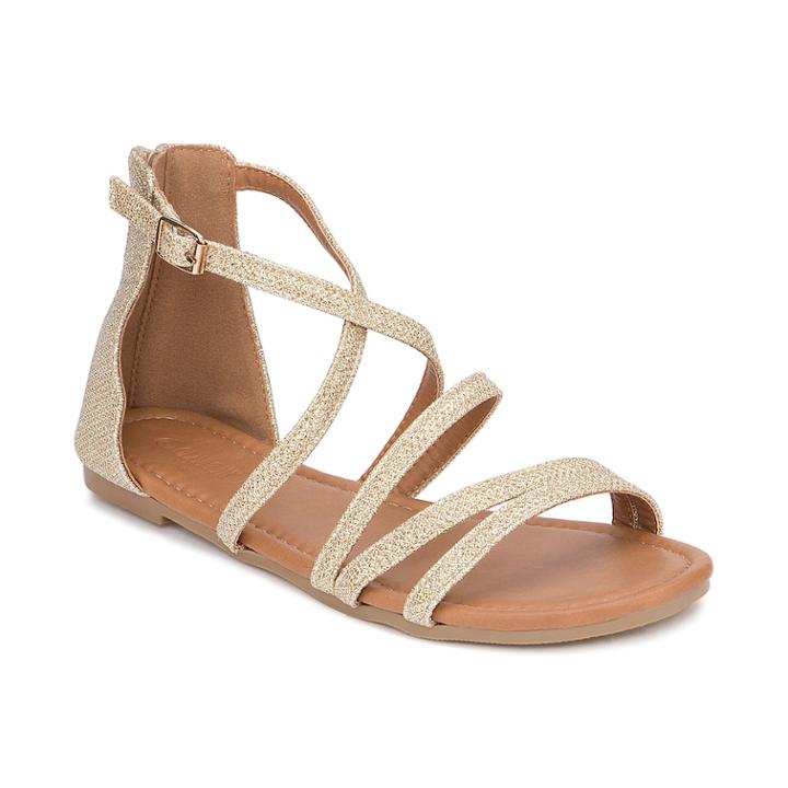 Olivia Miller Palmetto Women's Sandals, Size: 10, Gold