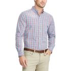 Men's Chaps Classic-fit Stretch Poplin Button-down Shirt, Size: Xxl, Red
