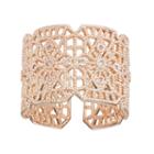 Lc Lauren Conrad Wide Filigree Open Ring, Women's, Size: 7, Light Pink
