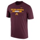 Men's Nike Minnesota Golden Gophers Legend Staff Dri-fit Tee, Size: Xl, Dark Red