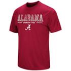 Men's Colosseum Alabama Crimson Tide Embossed Tee, Size: Medium, Dark Red