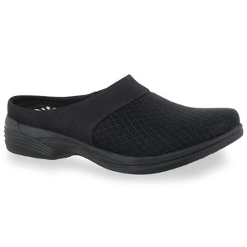 Solite By Easy Street Cozy Women's Mules, Size: 6, Black