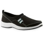 Easy Street Sport Cal Women's Comfort Sneakers, Size: Medium (8), Black