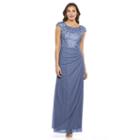 1 By 8 Beaded Pleated Evening Gown - Women's, Brown Oth