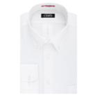 Big & Tall Chaps Essentials Regular-fit Herringbone Wrinkle-free Dress Shirt, Men's, Size: 18.5 34/5b, White