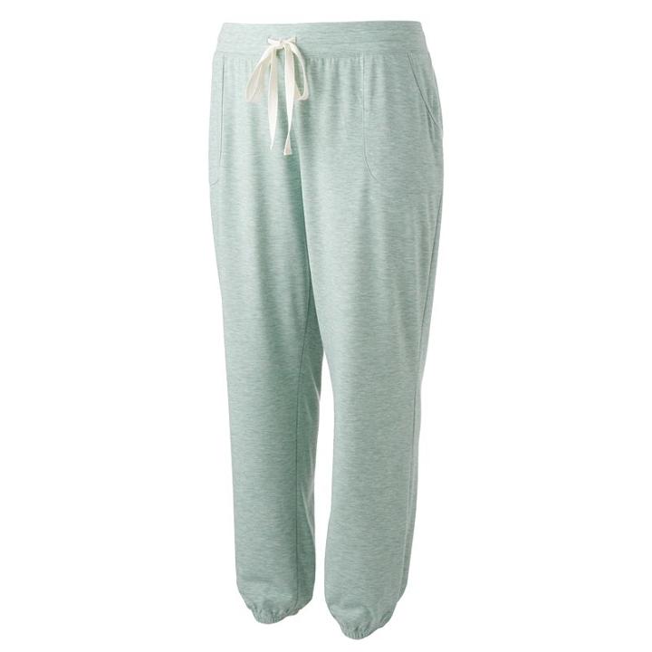 Plus Size Sonoma Goods For Life&trade; Pajamas: Essential Lounge Jogger Pants, Women's, Size: 1xl, Lt Green