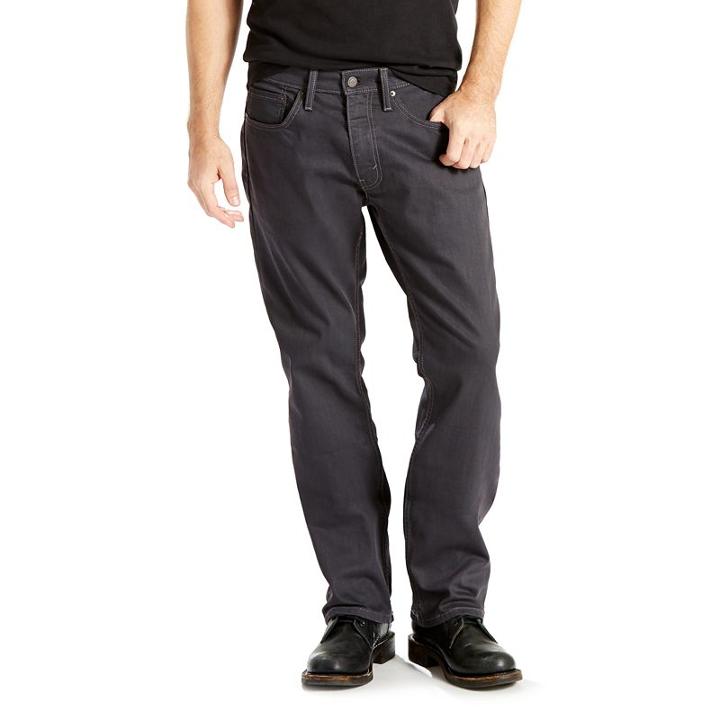 Big & Tall Levi's&reg; 559&trade; Relaxed Straight Fit Jeans, Men's, Size: 38x38, Black