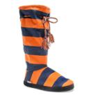 Muk Luks Game Day Women's Tall Slippers, Size: Large, Blue (navy)