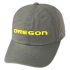 Adult Top Of The World Oregon Ducks Crew Adjustable Cap, Men's, Grey (charcoal)