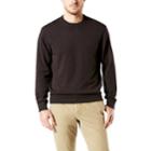 Men's Dockers&reg; Classic-fit Solid Heathered Crewneck Sweater, Size: Xxl, Brown