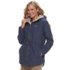Women's Columbia Chatfield Hill Hooded Anorak Jacket, Size: Large, Blue
