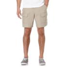 Big & Tall Savane Classic-fit Easy-care Canvas Hiking Shorts, Men's, Size: 60, Dark Beige
