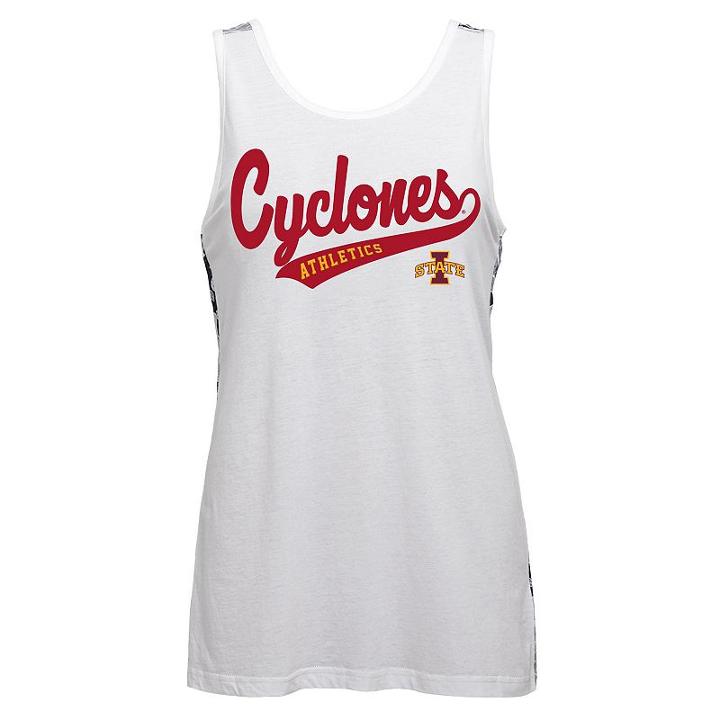 Juniors' Iowa State Cyclones Nova Tank Top, Women's, Size: Medium, Blue (navy)