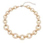 Napier Scalloped Oval Link Chunky Necklace, Women's, Gold