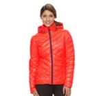 Women's Tek Gear&reg; Hooded Packable Puffer Jacket, Size: Large, Brt Pink