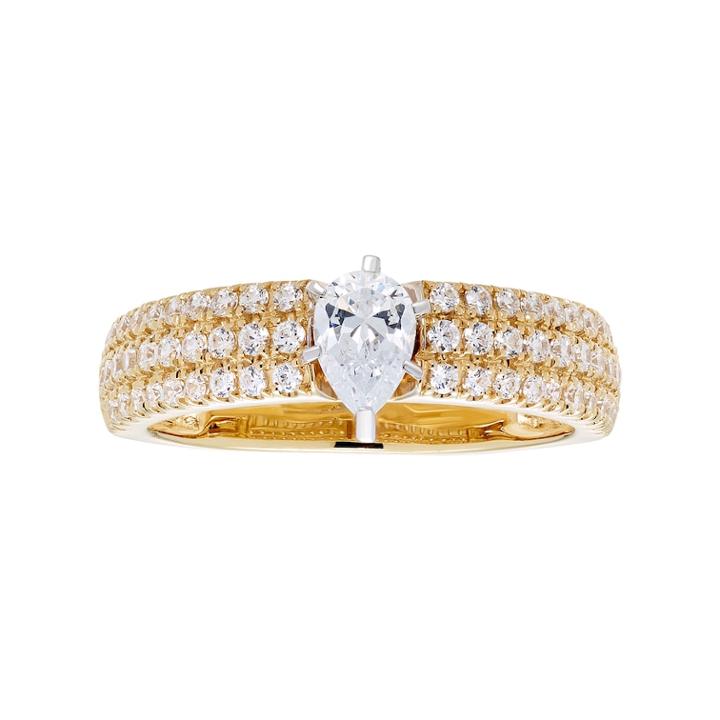 14k Gold 1 Carat T.w. Igl Certified Diamond Engagement Ring, Women's, Size: 10, White