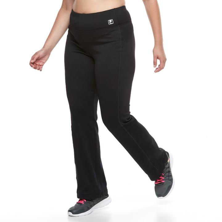 Plus Size Fila Sport&reg; Fleece Pants, Women's, Size: 3xl, Black