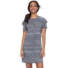 Women's Sonoma Goods For Life&trade; Ruffle T-shirt Dress, Size: Small, Dark Blue