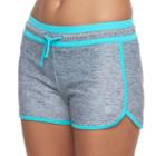 Women's Free Country Space-dye Swim Shorts, Size: Large, Grey Other