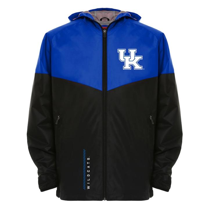 Men's Franchise Club Kentucky Wildcats Storm Softshell Jacket, Size: Small, Blue