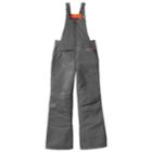 Boys 8-20 Drift By Arctix Insulated Bib Overalls, Size: L(14/16), Grey (charcoal)