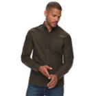 Men's Marc Anthony Slim-fit Solid Stretch Woven Button-down Shirt, Size: Large, Green