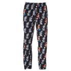 Men's Super Mario Bros. Lounge Pants, Size: Medium, Black