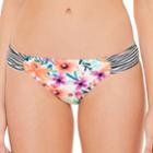 Juniors' Hot Water Printed Hipster Bikini Bottoms, Women's, Size: Small, Multi Floral