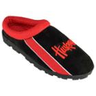 Adult Nebraska Cornhuskers Sport Slippers, Size: Small, Black